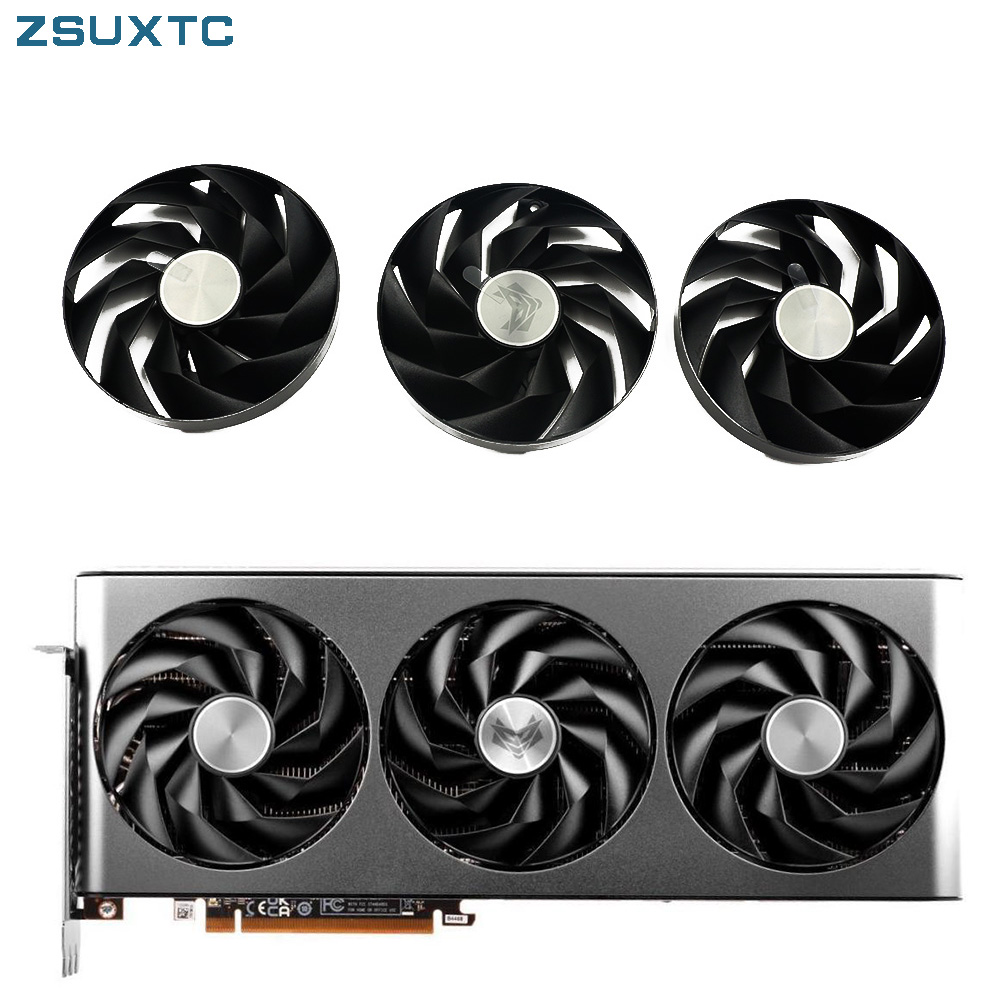 Rx 7900 Xt 20Gb - Ventilador de placa de vídeo 95mm